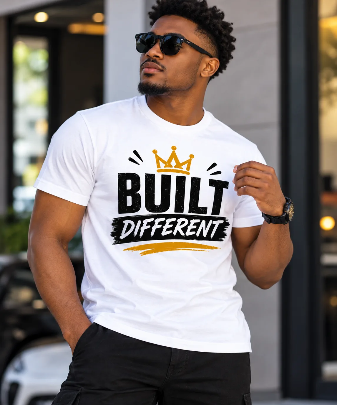 Built different(white)